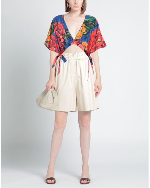 Farm Rio Red Bright Top Cotton