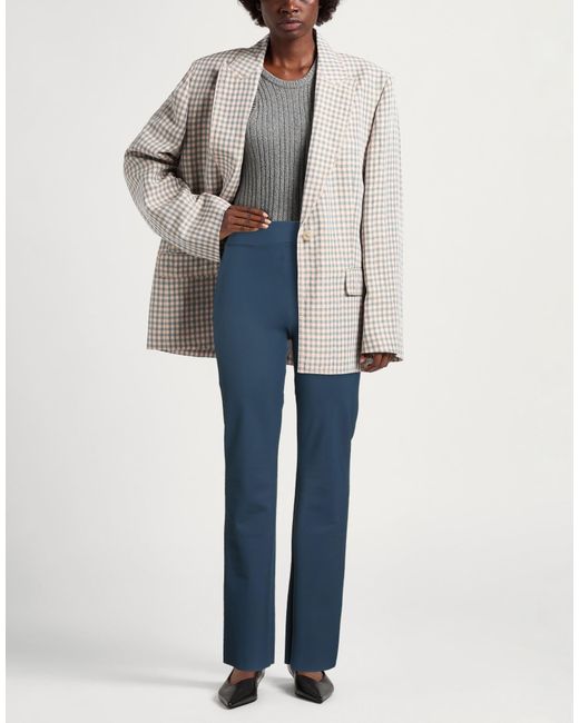 La Petite Robe Di Chiara Boni Blue Leggings