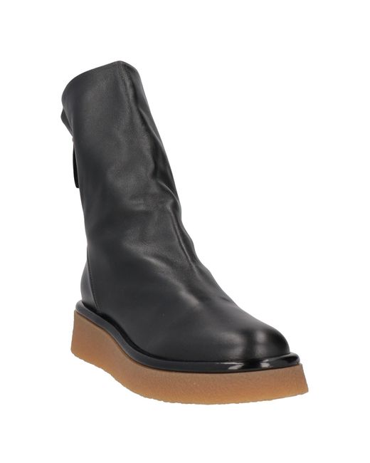 Halmanera Black Ankle Boots