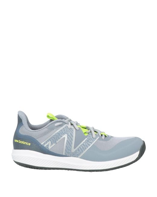 New Balance Blue Sneakers Textile Fibers for men