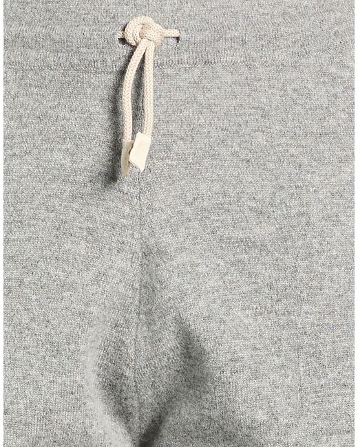 Eleventy Gray Pants Cashmere, Polyester, Polyurethane