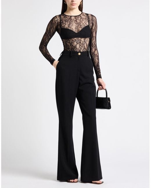 Wardrobe NYC Black Bodysuit Polyamide, Elastane