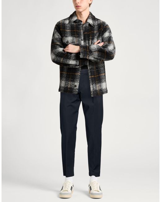 Berna Blue Midnight Pants Polyamide, Elastane for men
