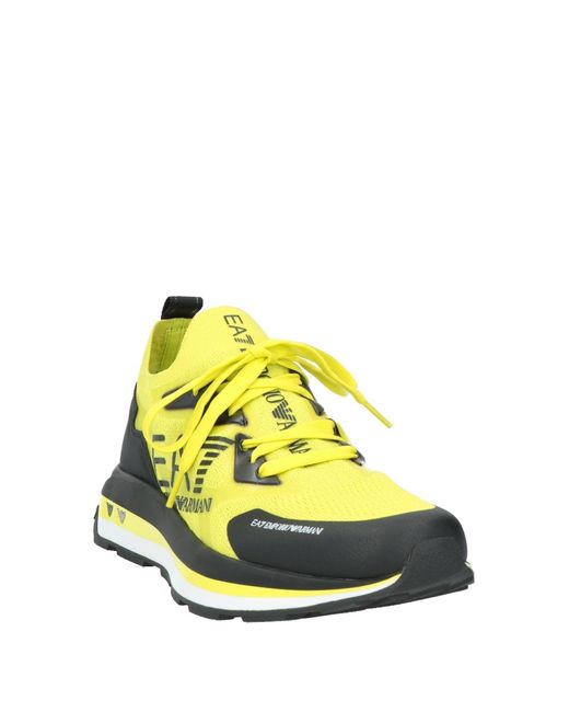 Sneakers EA7 de hombre de color Yellow