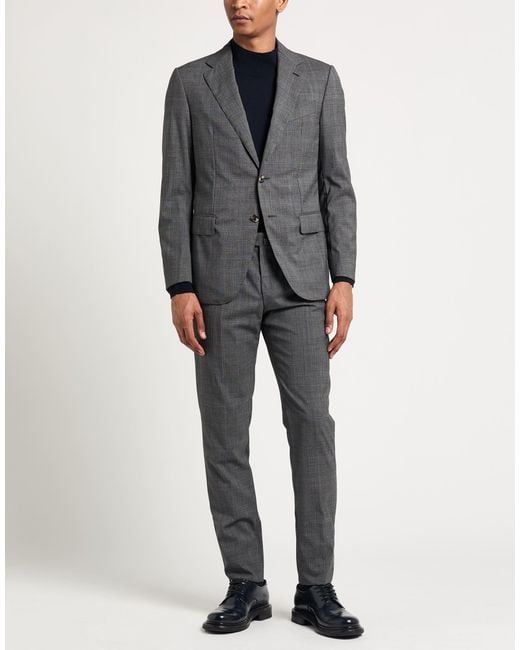 Caruso Gray Suit for men