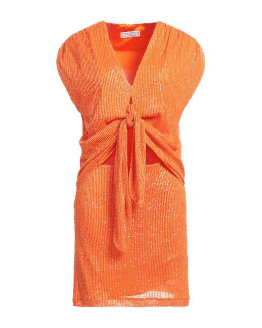 In the mood for love Orange Mini Dress