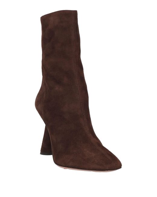 Bottines Imperméables Rain Dates Femme 9M Simili Cuir Marron Fermeture éclair