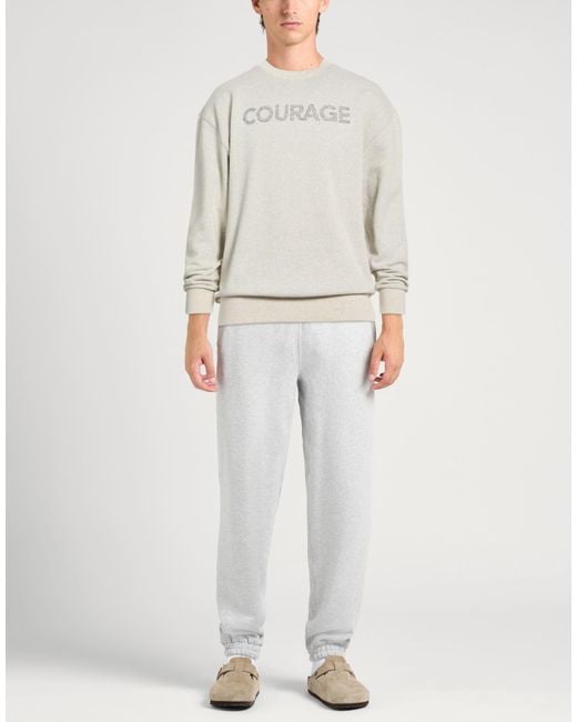 Maison Kitsuné White Light Sweatshirt Cotton for men