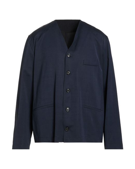 Grifoni Blue Jacket Viscose, Virgin Wool, Elastane for men