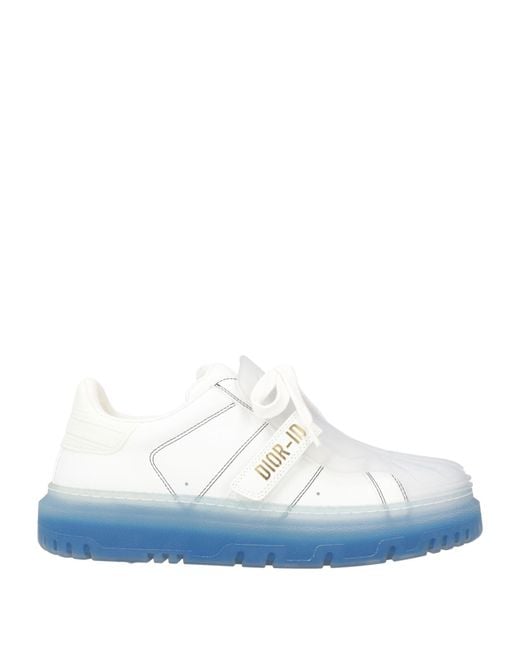 Dior Blue Sneakers Leather, Synthetic Fibers