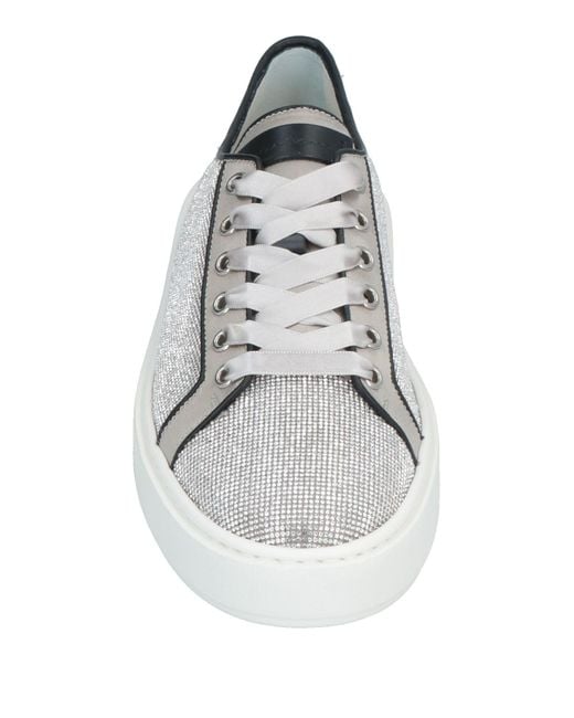 Santoni White Sneakers