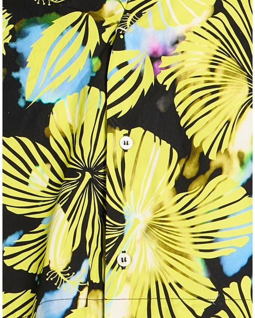 MSGM Green Shirt Cotton for men