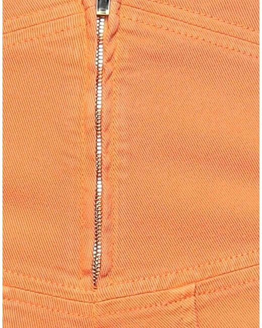 Alberta Ferretti Orange Pants