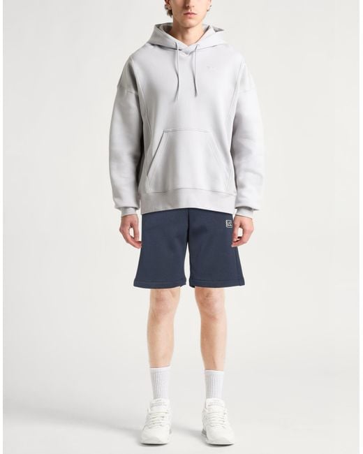 EA7 Blue Shorts & Bermuda Shorts Cotton, Polyester for men