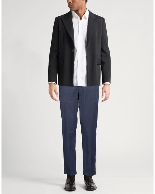 Barbati Blue Slate Pants Cotton, Polyamide, Elastane for men