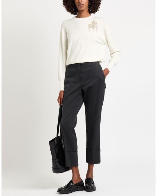 Brunello Cucinelli White Jumpers