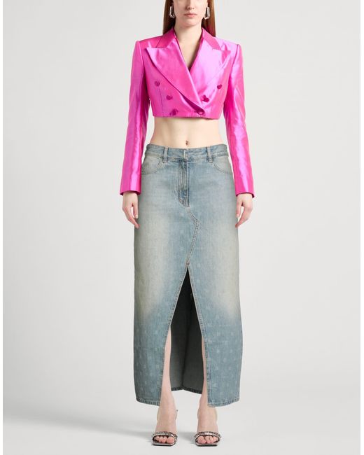 Givenchy Blue Denim Skirt