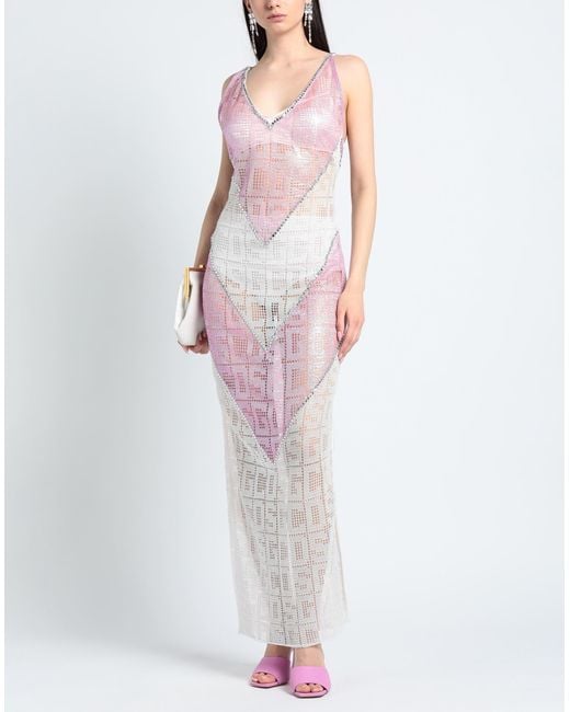 Gcds White Maxi Dress