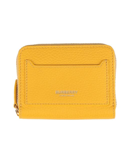 Burberry Yellow Brieftasche