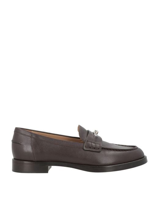 Emporio Armani Gray Loafers