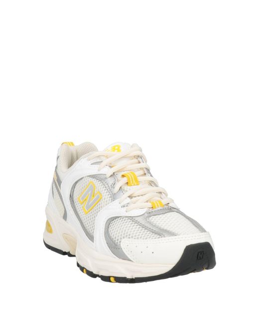 New Balance White Trainers for men