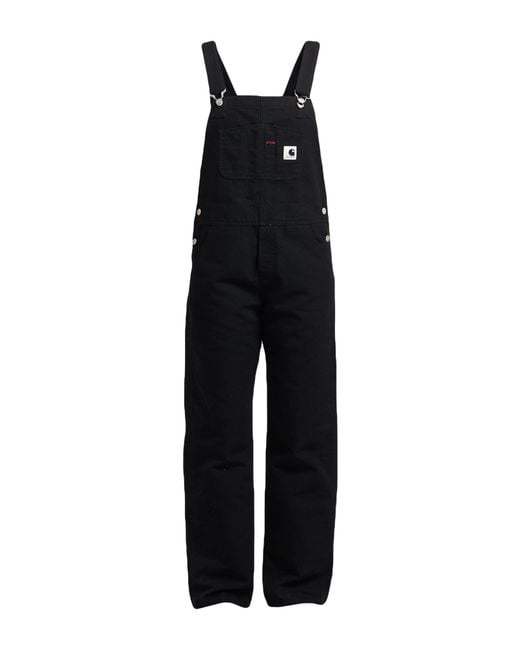 Carhartt Black Overalls Organic Cotton