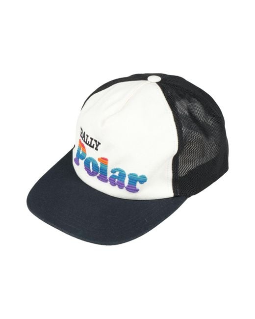 Bally Blue Hat Cotton, Nylon for men
