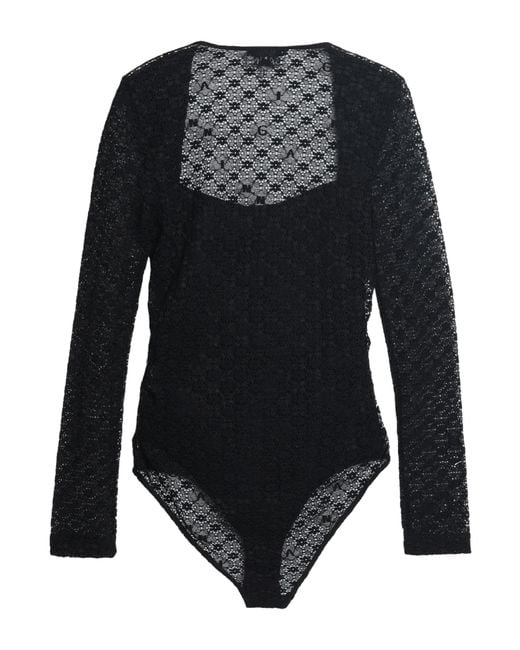 Ganni Black Bodysuits