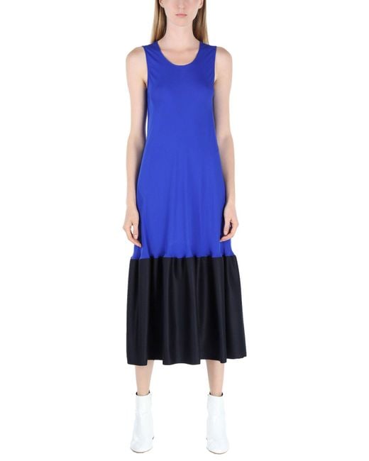 Maison Margiela Blue Midi Dress