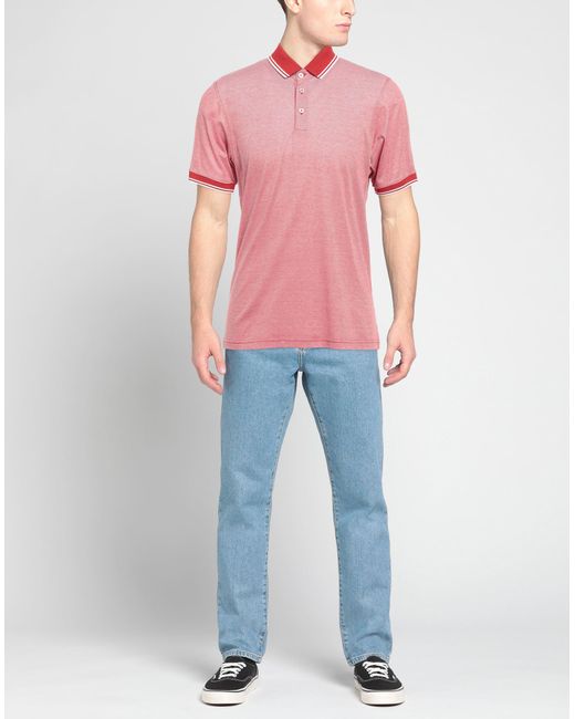 Gran Sasso Pink Polo Shirt for men