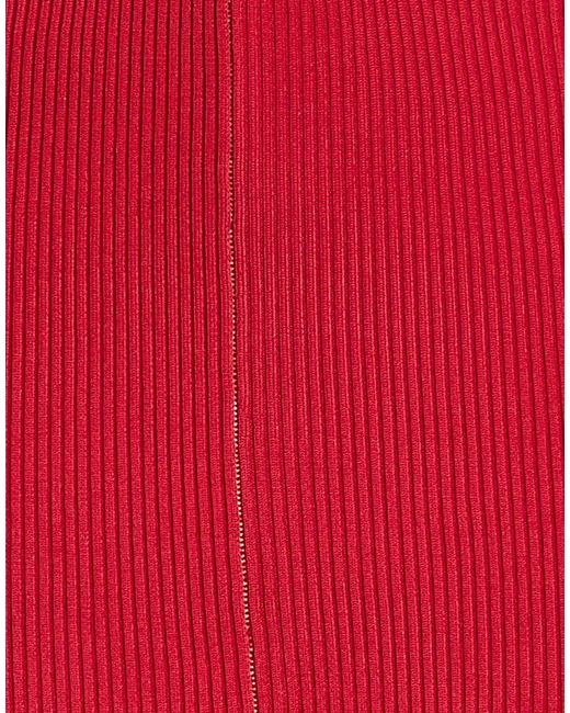 Marni Red Maxi Skirt Viscose, Elastane