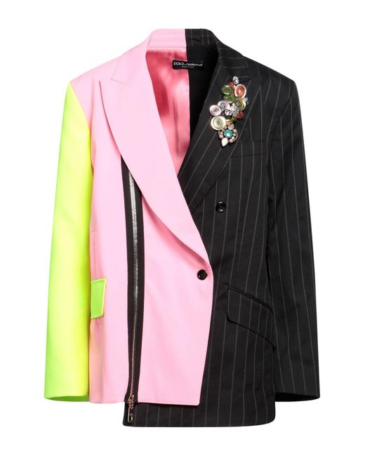 Blazer di Dolce & Gabbana in Pink