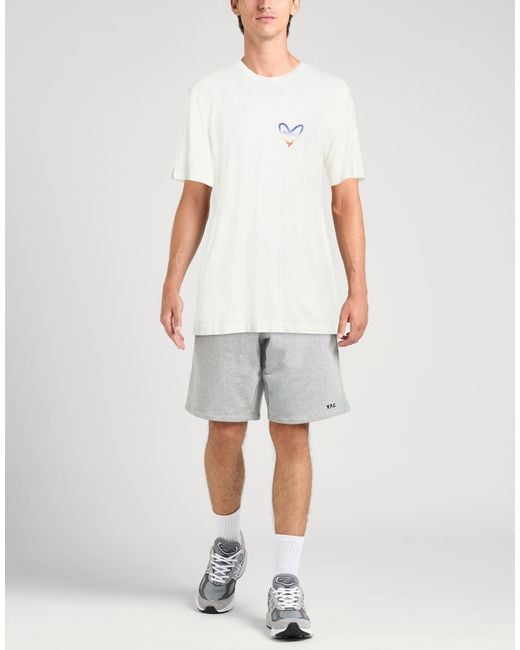 Maison Kitsuné White T-Shirt for men