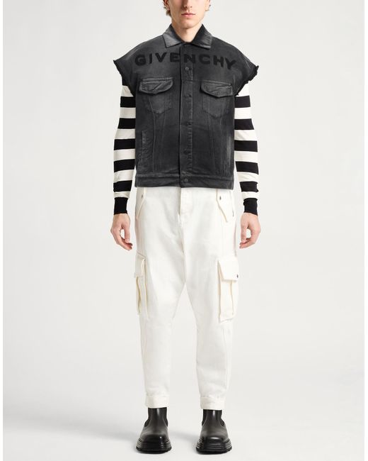 Givenchy Jeansjacke/-mantel in Black für Herren