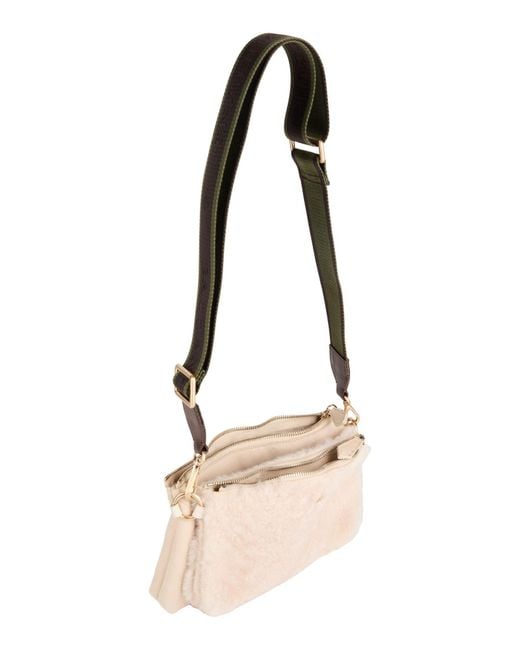 Ballantyne Natural Shoulder Bag Leather