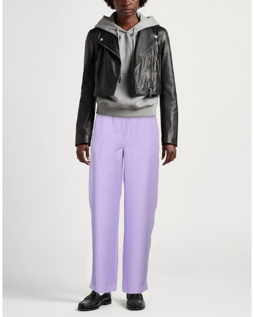 Jijil Purple Pants Polyester