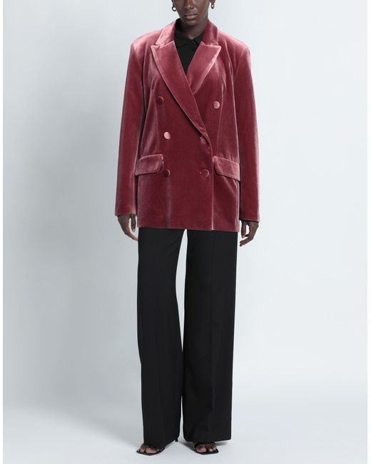 ACTUALEE Red Blazer