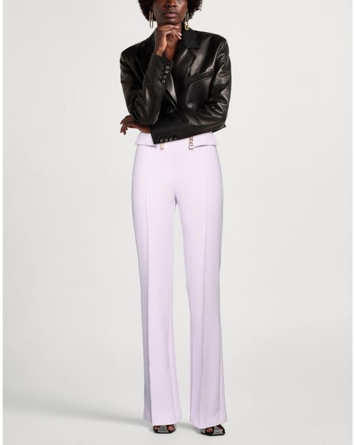Elisabetta Franchi Purple Trouser