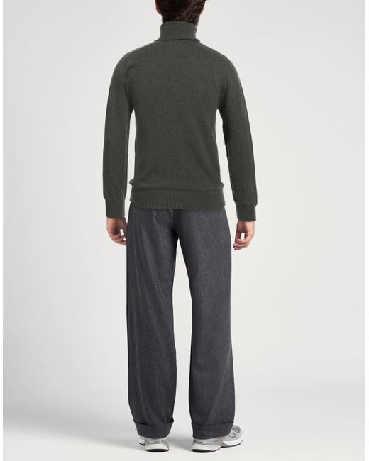 Grifoni Rollkragenpullover in Green für Herren