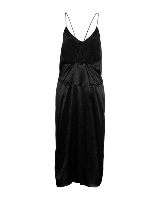 DSquared² Black Midi Dress