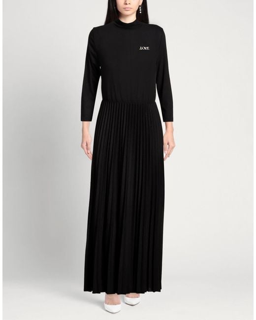 Oltre Black Maxi Dress