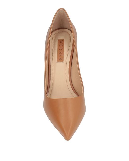 Werner Brown Pumps Leather