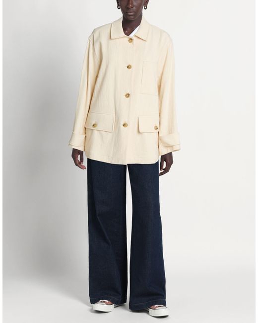SOLOTRE Natural Jacket Cotton, Virgin Wool, Polyamide