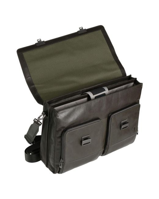 Piquadro Black Handbag for men