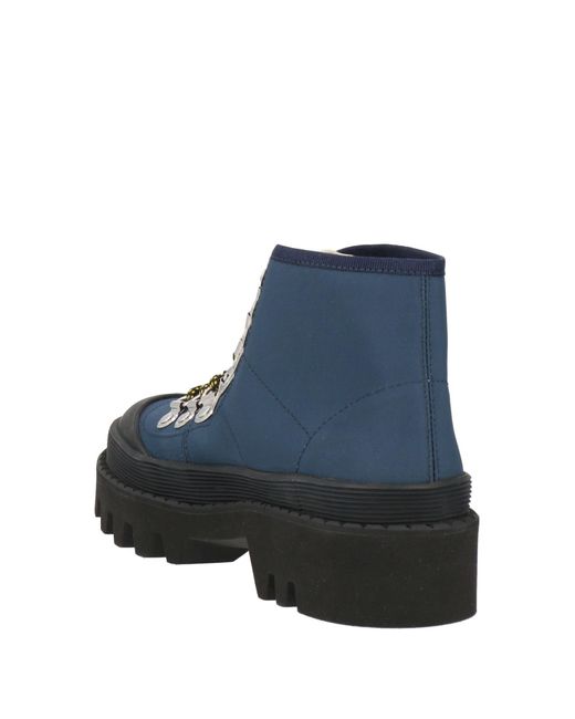 Proenza Schouler Blue Ankle Boots