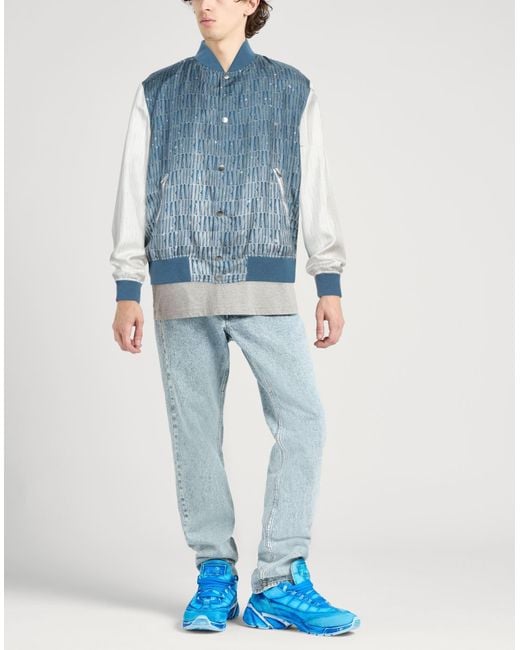 Amiri Blue Jacket Silk for men