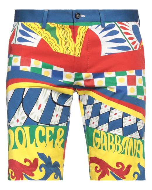 Shorts E Bermuda di Dolce & Gabbana in Orange da Uomo