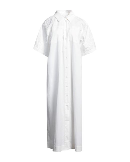 REMAIN Birger Christensen White Midi-Kleid