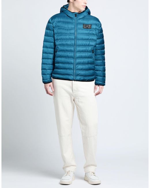 EA7 Blue Puffer for men