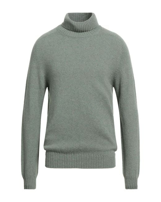 Boglioli Rollkragenpullover in Green für Herren